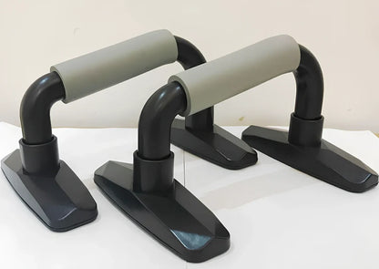 I-shaped push-up bracket with adjustable 10-13cm height, 21cm length, for chest and abdominal training