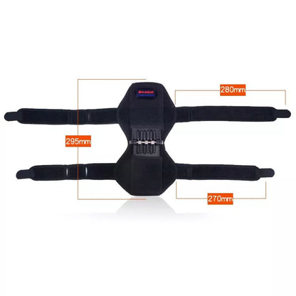 Adjustable Knee Booster with carbon steel spring for enhanced leg strength