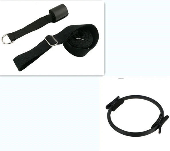 Dual Exercise Pilates Ring for core strengthening and posture correction in various colors