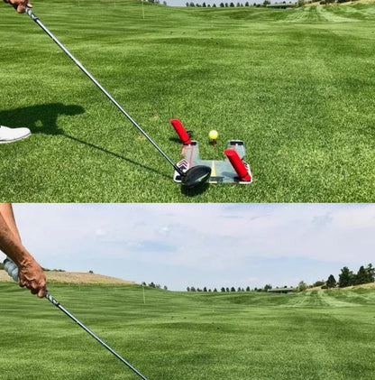 Swing Mirror for golf practice with storage bag