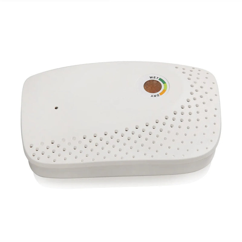 Mini Dehumidifier for Small Rooms Under 10 Square Metres Rechargeable Wireless Moisture Absorber White EU UK US Plug