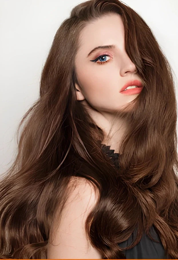 Aogeyasi hair dye shampoo in 30ml bottle with six colour options for white hair coverage