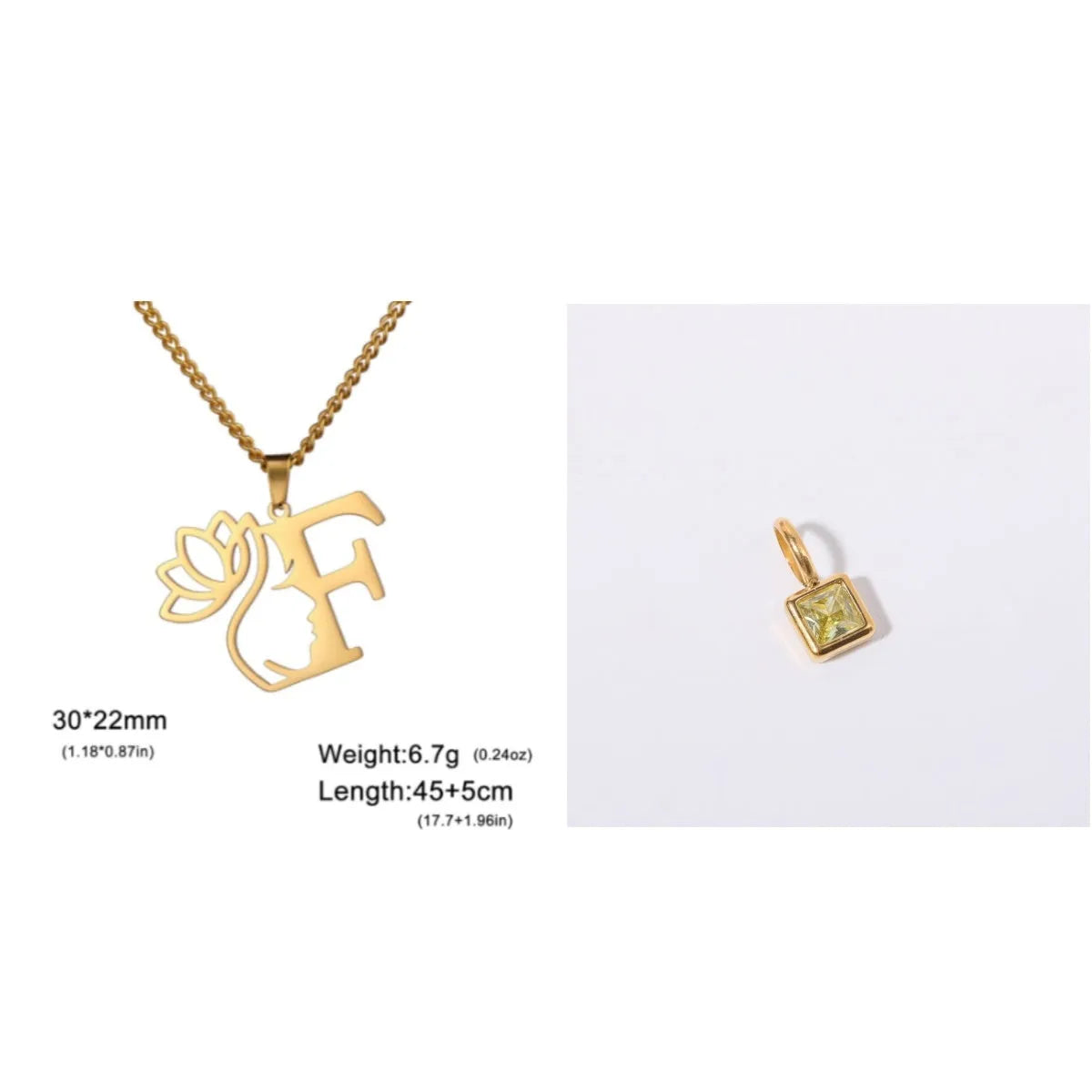 Stainless steel fashion necklace with geometric cross chain design and electroplated finish in gold or silver colour