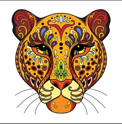 Colorful animal-shaped wooden jigsaw puzzles for kids, educational and fun