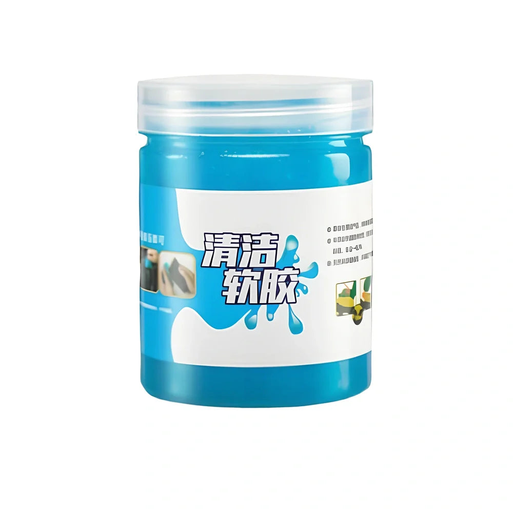Vehicle soft glue gap cleaning product in 200g packaging with soft rubber material for adhesive removal