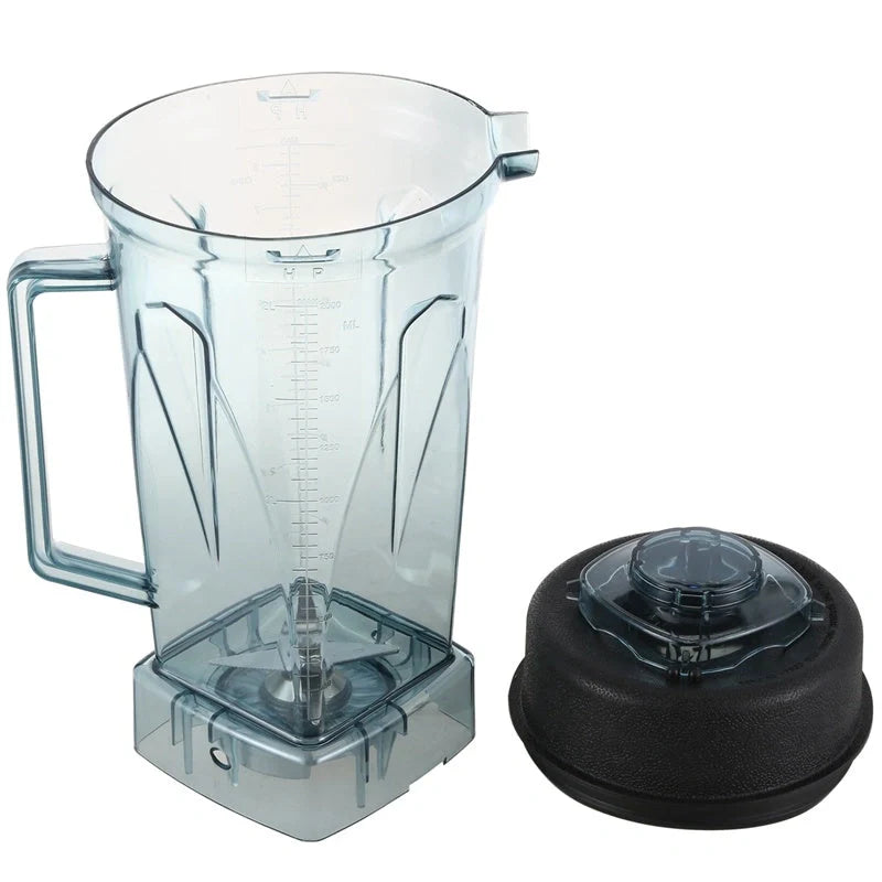 JTC Blender Replacement Blade Jar Container and Tamper with 2000ml capacity and transparent design