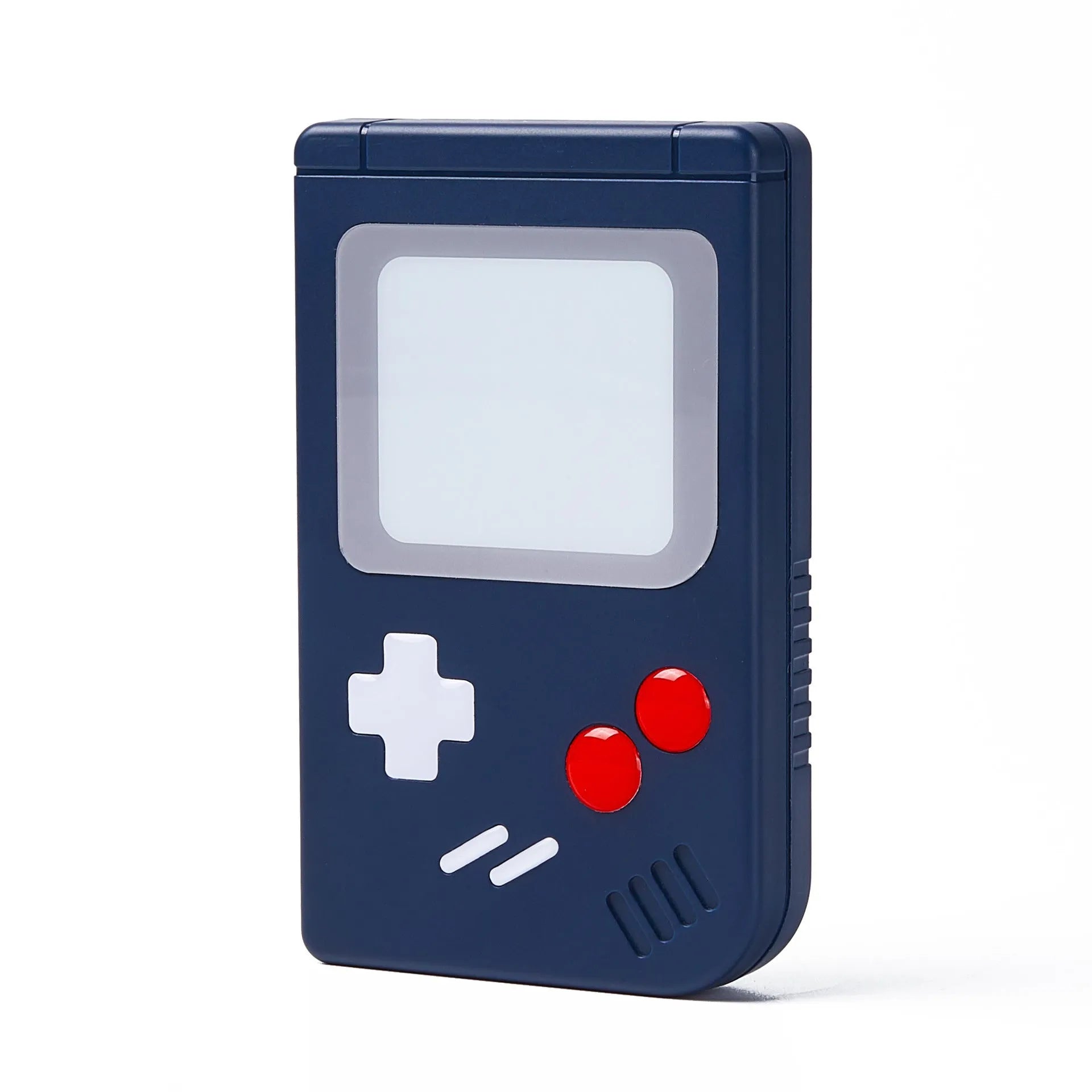 Compact blue Nintendo Switch game card storage box showing 12 individual slots for game cartridges