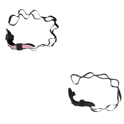 Fitness stretching belt for plantar fasciitis with 23cm length and multiple colour options