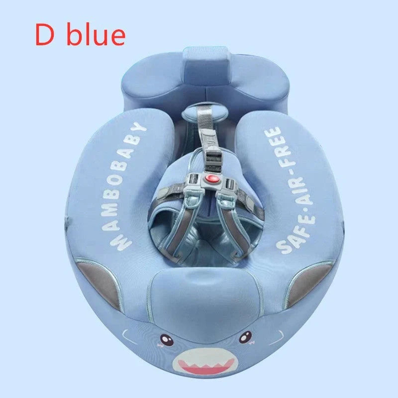 Baby Swimming Ring with vibrant prints for safe and fun water play