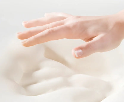 Tunnel-shaped memory foam pillow with plastic bracket for preventing limb numbness during office naps