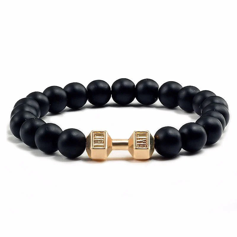 Natural volcanic stone beads bracelet with aromatherapy diffuser in various colors and sizes