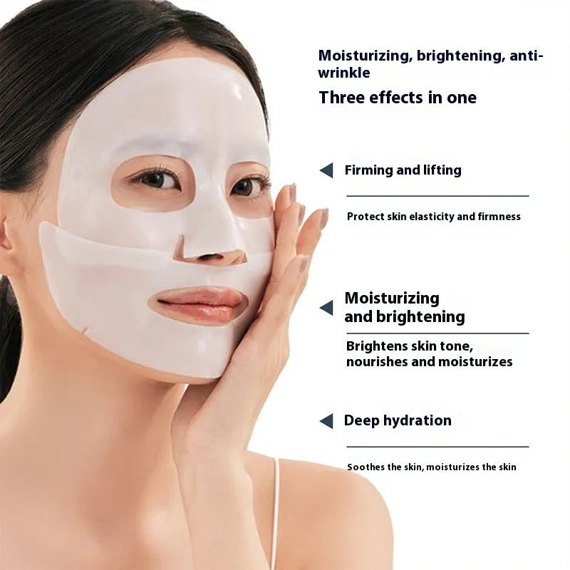 28ml collagen anti-wrinkle moisturising facial sheet mask for universal skin types
