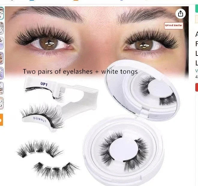 Magnetic Suction False Eyelashes in various styles and options for customizable glamour