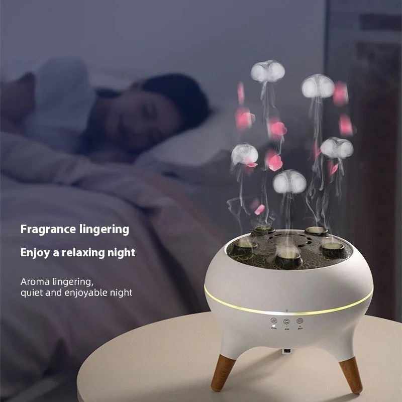 Hhomeenjoy Aromatherapy Essential Oil Diffuser with Ultrasonic Cool Mist Humidifier