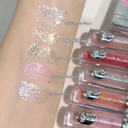 Ballet Liquid Eye Shadow in one of five colour options: Star Man Sakura Field, Doll Logs, Butterfly Paradise, Nutcracker, or Pillow Fairy Tales.