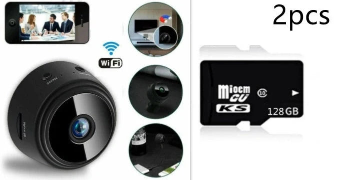 A9 Magnetic Suction Security Camera with 1080P HD and infrared night vision