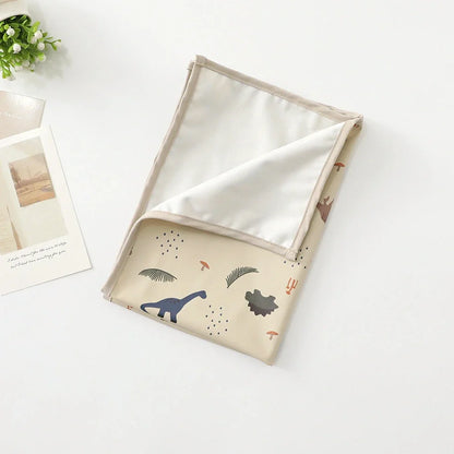 Baby Fashion waterproof washable diaper pad with animal print design in multiple size options