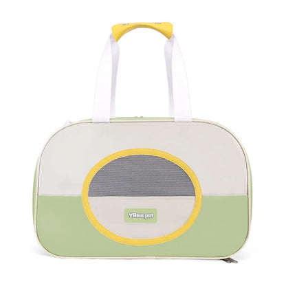 Outdoor portable foldable cat school backpack in Oxford cloth with 15 jin capacity