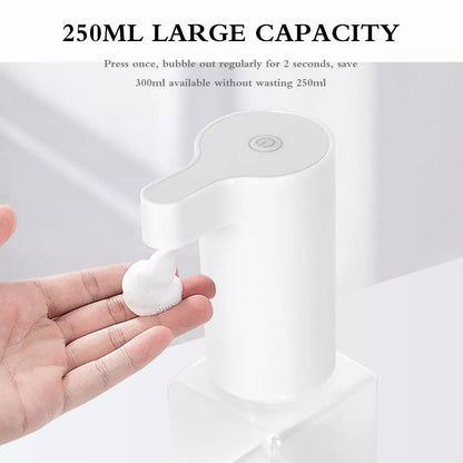 Fully automatic infrared hand sanitizer machine with 250ml transparent tank