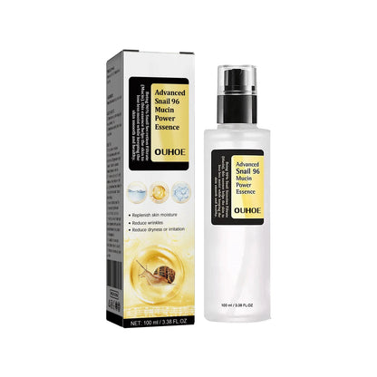 Original snail collagen facial serum bottle, 100ml, in photo colour packaging