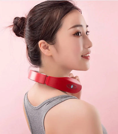 USB Charging Neck Massager with adjustable settings for personalized pain relief