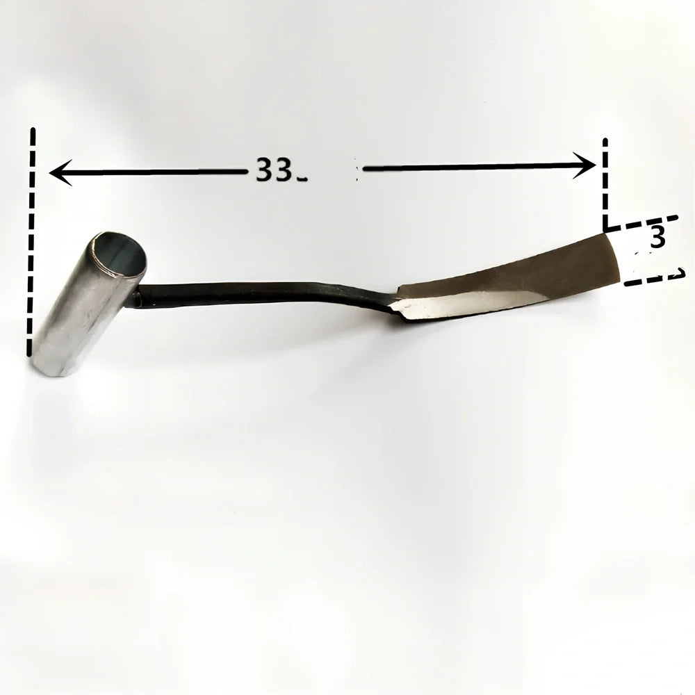 Small Sickle Four-tooth Rake Shovel Hoe Garden Tool Set with five steel tools for gardening