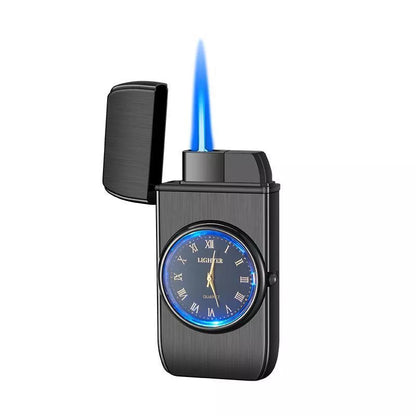 Windproof Torch Lighter Watch with light feature in various finishes