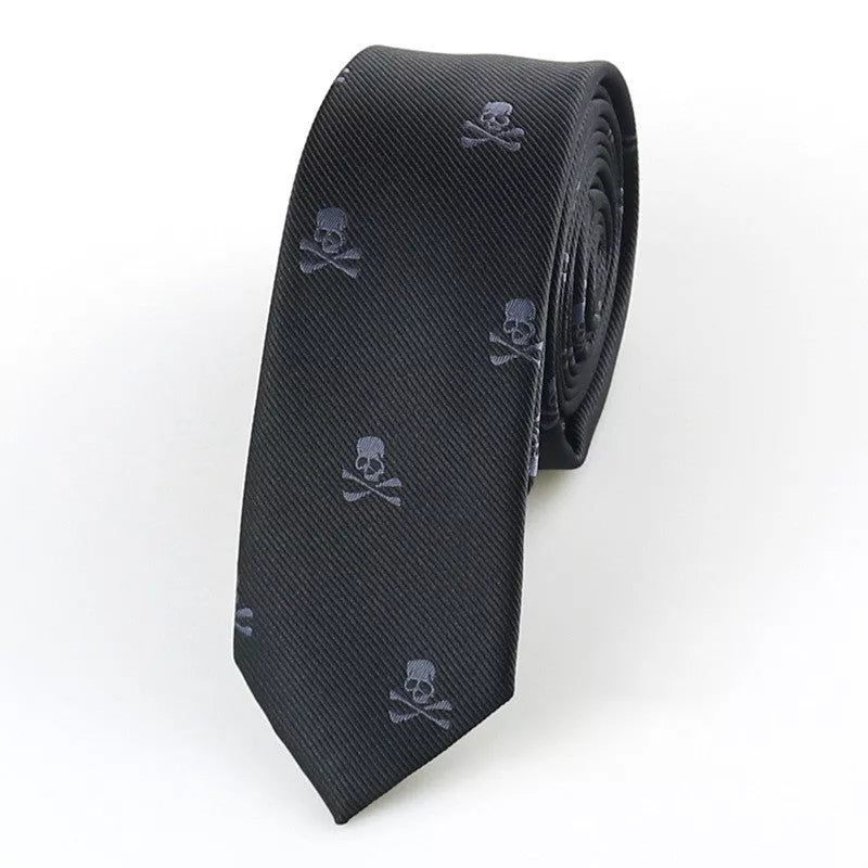 Korean style glossy hand tie for men, 5cm wide, striped dot retro design