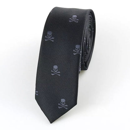 Korean style glossy hand tie for men, 5cm wide, striped dot retro design
