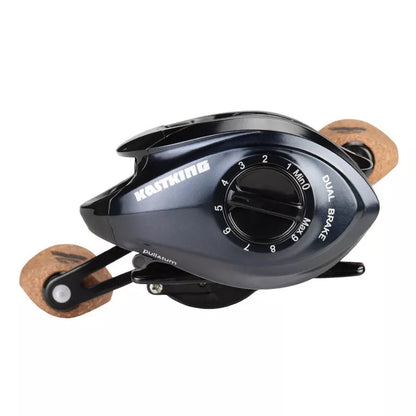 KastKing Fishing Line Wheel with Double Brake System in Black