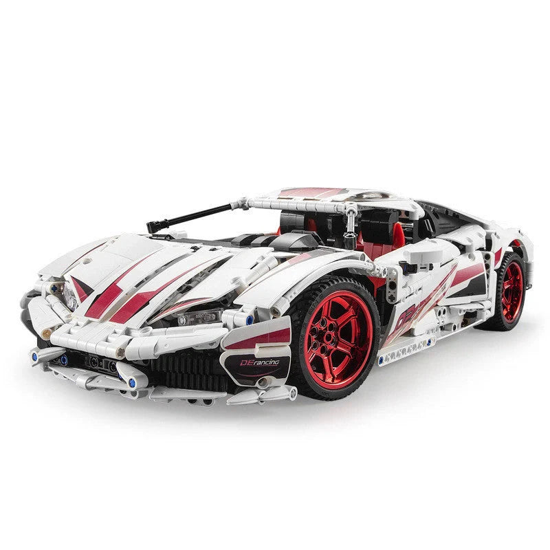 Lamborghini Intelligence Assembled Building Block Toy with detailed design and 800+ pieces