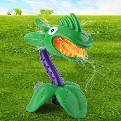 Cartoon Sprinkler Water Toy for kids summer play with rotating water spray