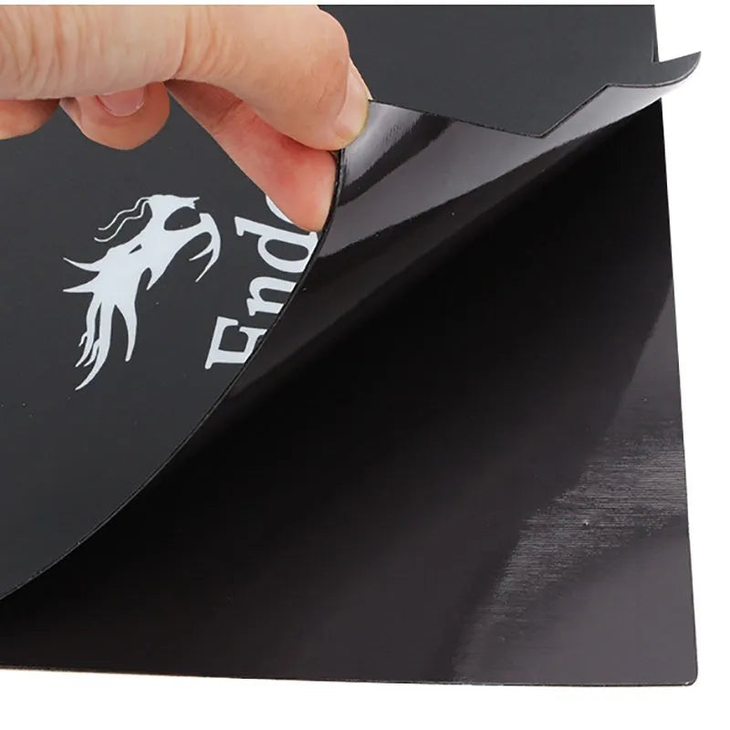 Black 3D printer filament tape with fibreglass rod for Ender 3, regular polygon shape