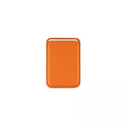 Magsafe Magnetic Leather Card Holder Wallet Case for iPhone in various colors