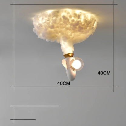 Wrought iron chandelier with aircraft or rocket design for children's rooms, 45-50cm height, LED light source