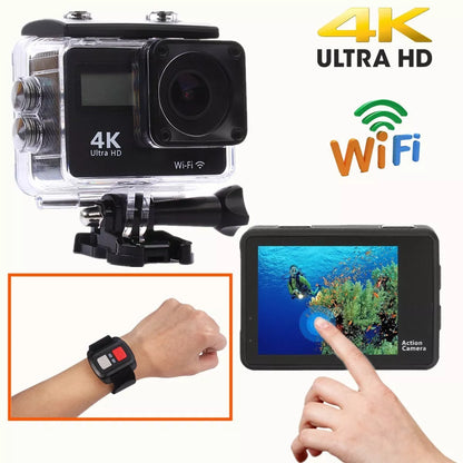 Diving camera with 8MP resolution and 30m waterproof depth for underwater photography