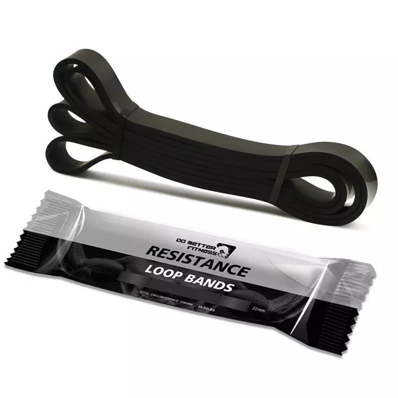 Deep Squat Thick Circle Pull Up Training Resistance Belt in various colors for different resistance levels