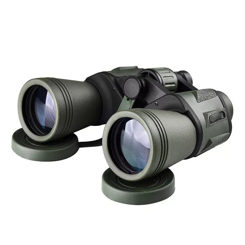 20x50 high-definition binoculars for outdoor tourism with rubber protective skin