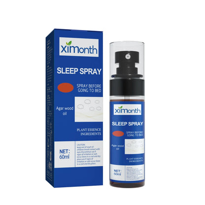 60ml bottle of natural essential oil aromatherapy sleep care spray for stress relief