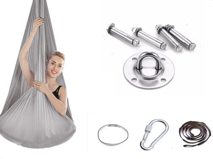 Kids' cotton hammock swing in various colors, designed for relaxation and sensory therapy