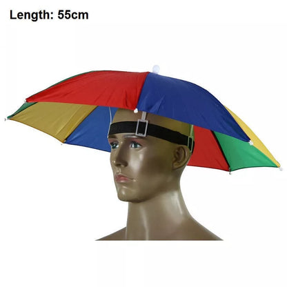 Waterproof folding sunhat for outdoor fishing and camping, available in multiple colors and sizes