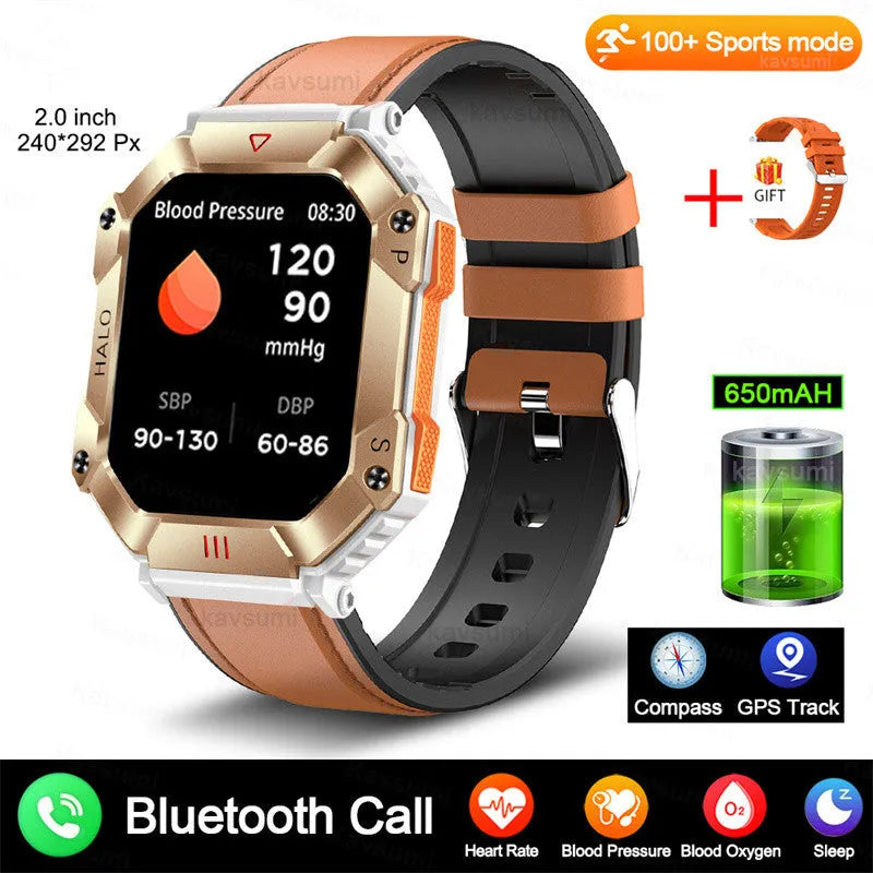 Android GPS smart watch for women with resin dial on a choice of leather, mesh, or steel strap.