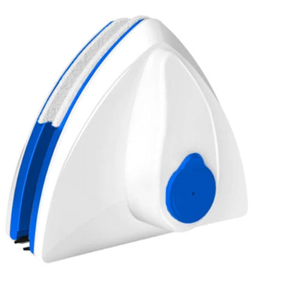 Premium magnetic window cleaning tool with automatic water discharge and double-layer wiper for spotless glass surfaces