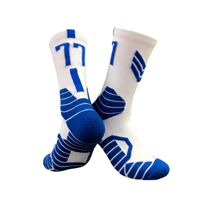 Premium basketball socks with moisture-wicking technology and supportive fit for enhanced sports performance