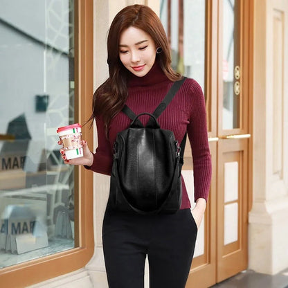 Premium women's backpack with spacious interior, durable water-resistant material, and adjustable straps for a comfortable fit