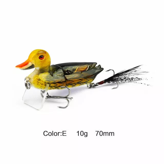 Bionic lure knotty fishing lure - 7cm ABS hard bait for realistic fish attraction