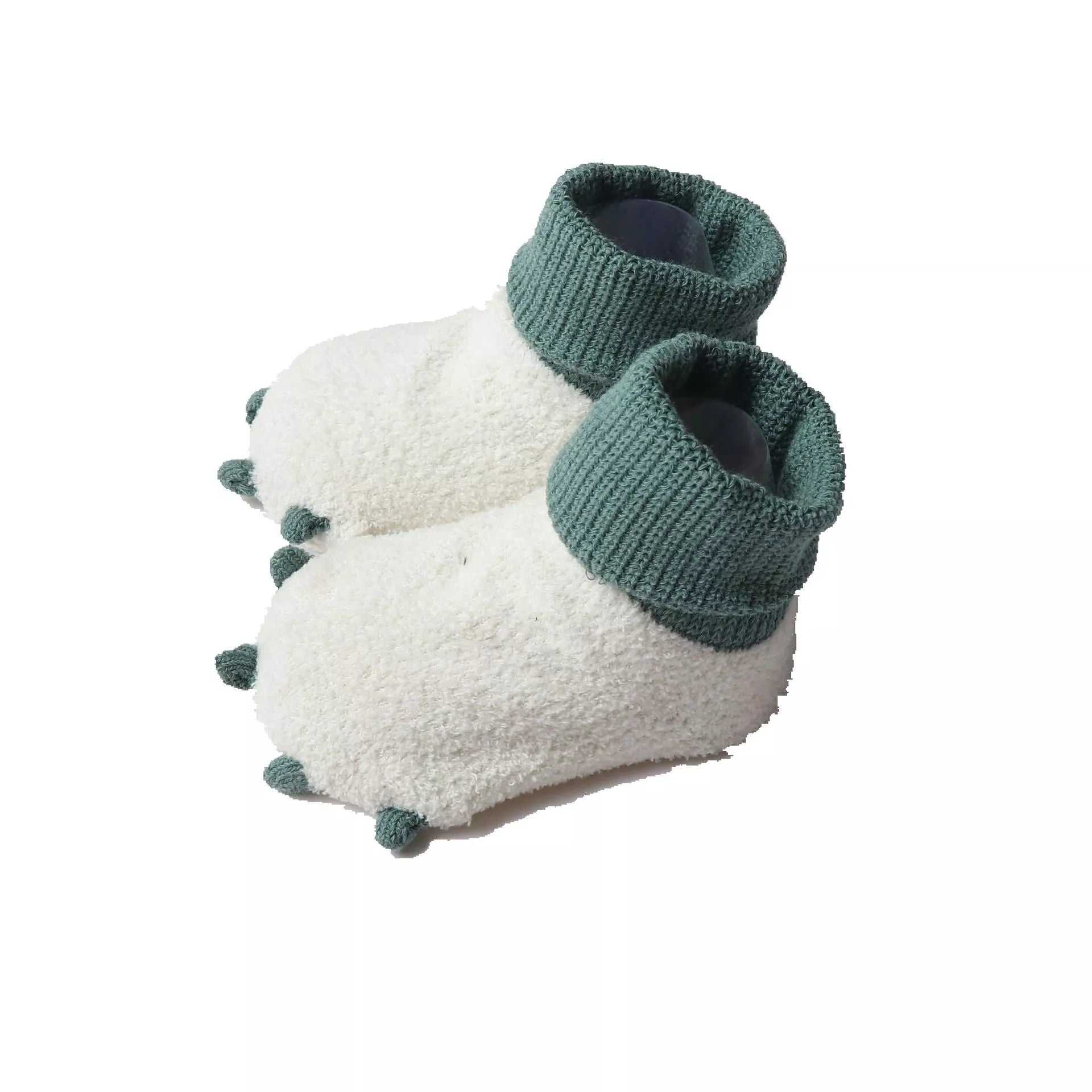 Warm baby socks in khaki, white, toon, and black colors for sizes S, M, L