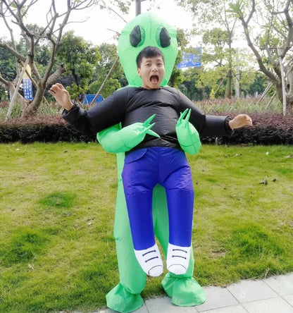 Trump Chair Inflatable Suit for cosplay and dress up, one size fits most adults