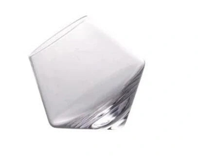 Crystal whiskey glass with wide belly for enhanced aroma and flavor