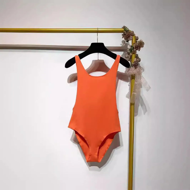 Backless Sling Jumpsuit for Women Slim Fit Polyester Short 40cm Length Sleeveless Japanese Korean Casual Style in Black White Khaki Orange